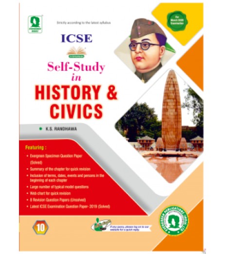 Evergreen ICSE Self- Study in History and Civics Class 10 ICSE Class 10 - SchoolChamp.net